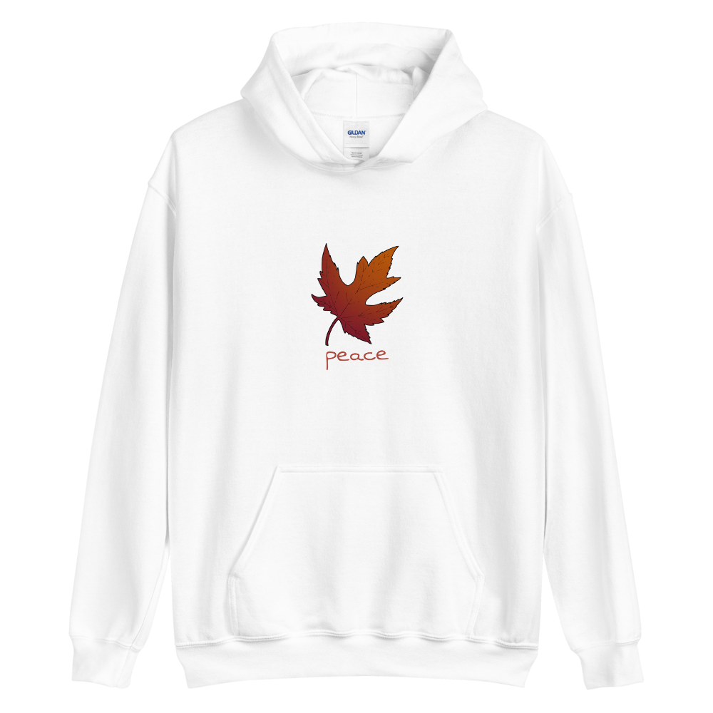 Maple Leaf Peace Hoodie