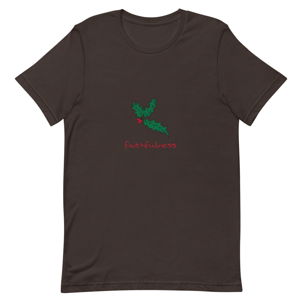 Holly Faithfulness T-Shirt in Brown