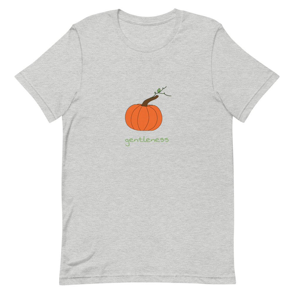 Pumpkin Gentleness T-Shirt in Athletic Heather