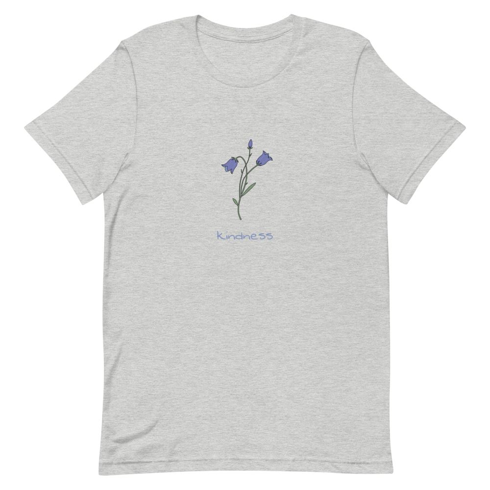 Bluebell Kindness T-Shirt in Athletic Heather